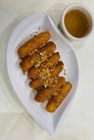 Fried Pumpkin Mochi