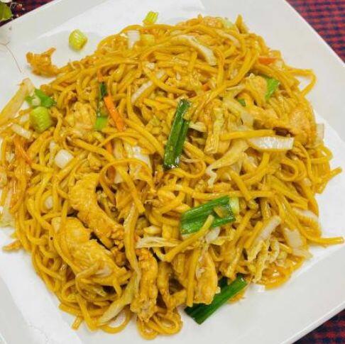 Pork Lo Mein Noodles